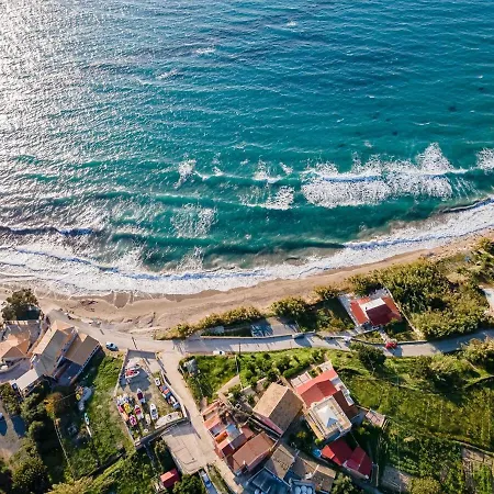 Apartmán Seafront With Panoramic Rooftop Terrace Paramonas (Corfu)